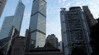 hong kong financial district