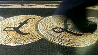 pound symbol on the floor
