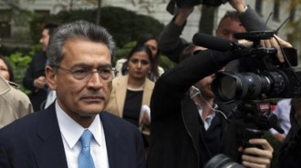 Rajat Gupta departs Manhattan Federal Court after being sentenced in New York