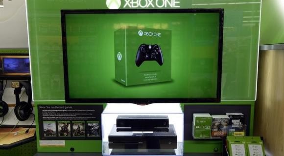 XBox One is seen on display at the Wal-Mart Supercenter in the Porter Ranch section of Los Angeles