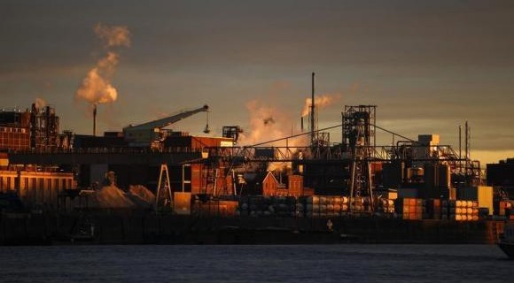 A plant belonging to Germany's largest drugmaker Bayer is seen in Leverkusen