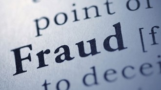 fraud - image of the word