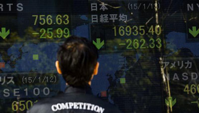 Stocks - Japan's Nikkei average in Tokyo