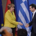 Merkel and Tsipras ease tension but did not find political solution
