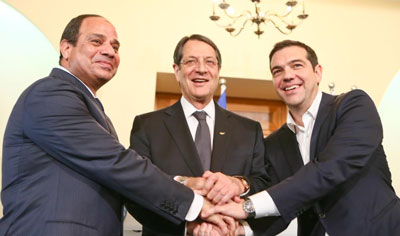 cyprus-greece-egypt leaders