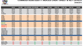 Commodities and Indices Cheat Sheet June 24