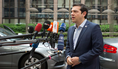 Tsipras--EU-Summit