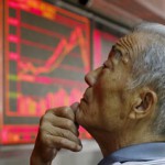 China shares tumble; Nikkei gives up gains to close down 1%