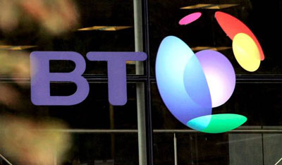 BT - British telecom logo