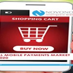 NOVONOUS estimates that Global Mobile Payments market will grow at a CAGR of 36.26% by 2020