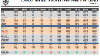Commodities and Indices Cheat Sheet Feb 10