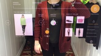 contactless mirrors - fitting rooms