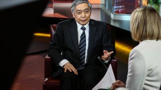 Bank of Japan Governor Haruhiko Kuroda Interview