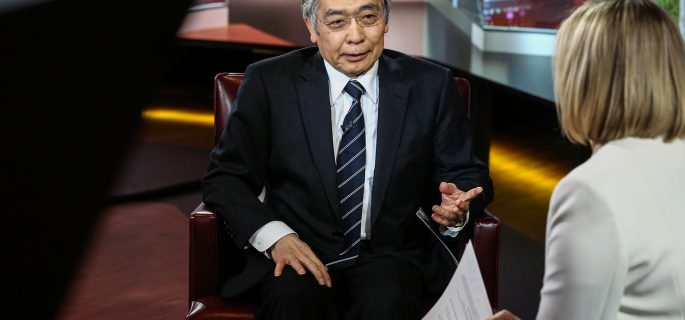 Bank of Japan Governor Haruhiko Kuroda Interview