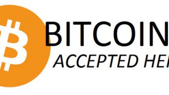 Bitcoin accepted