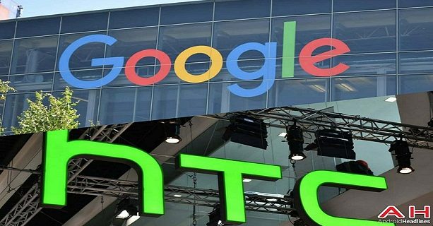 Google and HTC logo