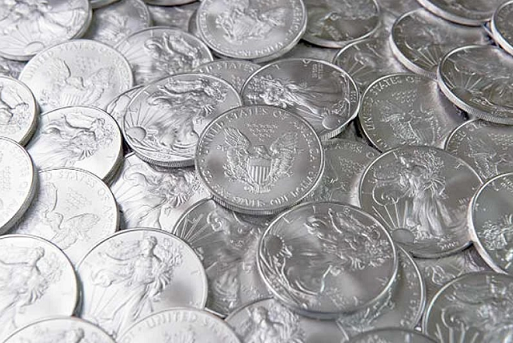 silver coins